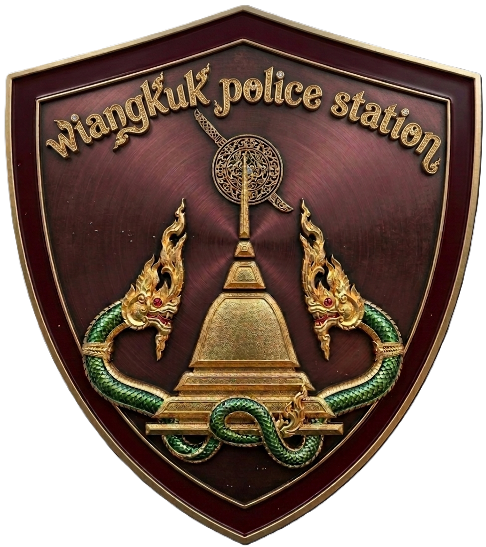 สถานีตำรวจภูธรเวียงคุก logo